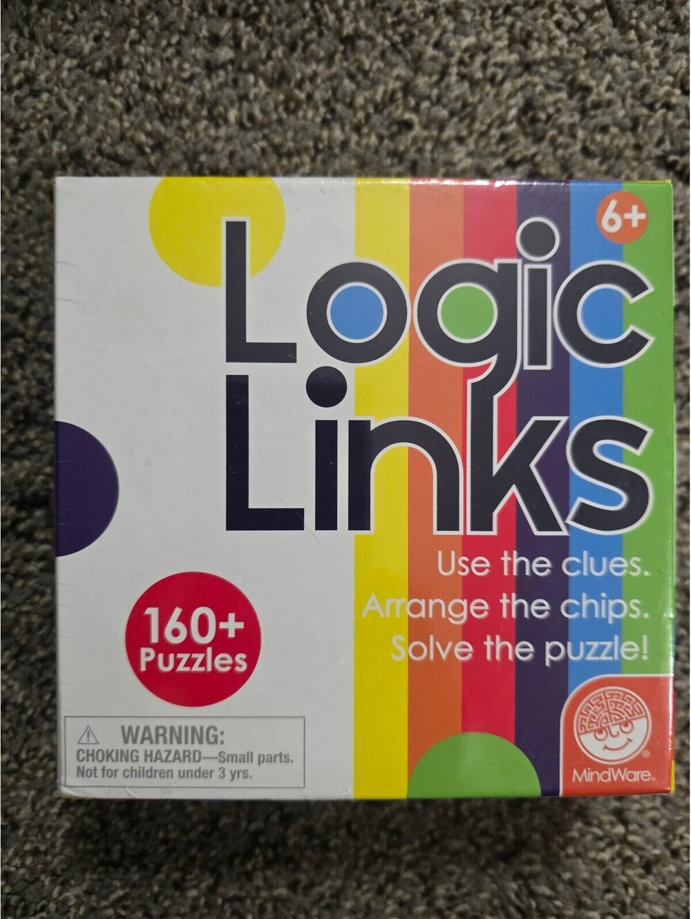 Logic Links Puzzle Game - 160+ Puzzles, Ages 6+